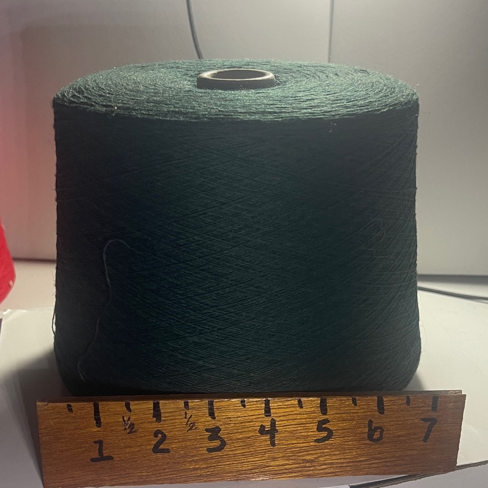 Forest Green Yarn Cone